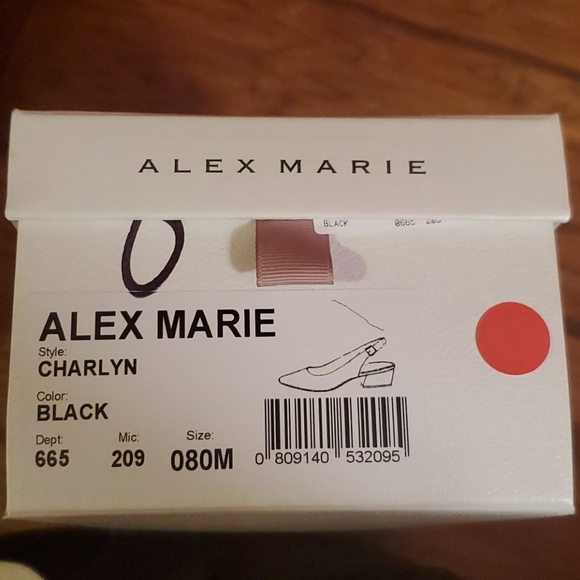 ALEX MARIE Black Sling Back - Picture 9 of 9